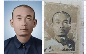 古塔老照片修复-2